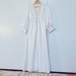 Vintage night dress / slip & robe set